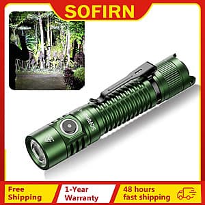 Sofirn SP31 V3 EDC USB Type-C Tactical Flashlight w/ Side/Tail Switch (Black) $16.10 + Free S&H
