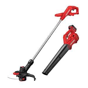 Craftsman V20 Cordless 10" String Trimmer & Leaf Blower Set w/ Battery & Charger $99 + Free S&H