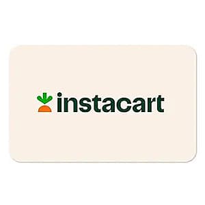 $100 Instacart eGift Card (Email Delivery) $85