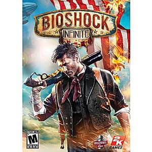 BioShock Infinite game cover art for PC Steam platform.