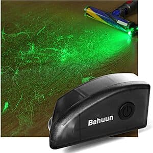 Bahuun Green Laser Light Vacuum Attachment for Dust & Pet Hair Detection $17.60