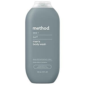 18-Oz Method Men's Body Wash (Sea + Surf) $5.75 w/ S&S