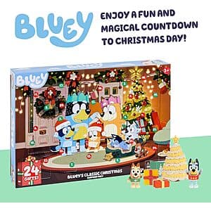 24-Days Bluey's Classic Christmas Advent Calendar Pack (Amazon Exclusive) $12.50