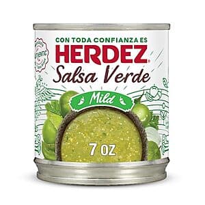 Select Accounts: HERDEZ Salsa & Hot Sauce: 7-oz Herdez Salsa Verde (Mild) $0.65 & More w/ Subscribe & Save