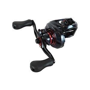 Dobyns Rods Maverick Low-Profile Casting Fishing Reel (LH, Size 100, Red) $30 + Free S&H w/ Amazon Prime