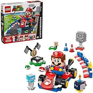 278-Piece LEGO Super Mario: Mario Kart $42 + Free S&H