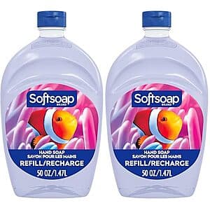 2-Pack 50-Oz Softsoap Liquid Hand Soap Refill (Aquarium) $7.75