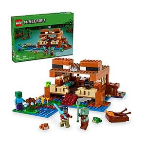 New QVC Customers: 400-Piece LEGO Minecraft The Frog House Building Kit $30 & More + Free Shipping
