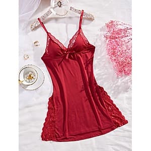 Avidlove Women's Spaghetti Strap Nightgown Lingerie (Various) $6.50