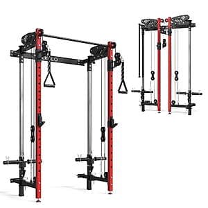 Mikolo Foldable Wall Mounted Squat Power Rack Cage (1000 Lbs. Capacity) $285 + Free S&H