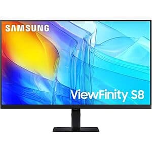 Select Locations: 27" Samsung ViewFinity S80D 3840x2160 4K 60Hz 5ms IPS LED Monitor $200 + Free Shipping