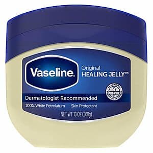 13-Oz Vaseline Healing Petroleum Jelly (Original) $2.95 w/ S&S