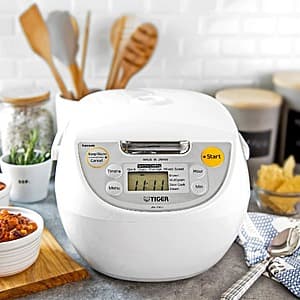 Select Costco Stores: 5.5-Cup Tiger Micom Rice Cooker and Warmer $40 (In-Store Only)