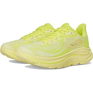 Hoka Men's Clifton 10 Running Shoes (Neon Hoka Citrus/Sunlight) $97.50 + Free Shipping