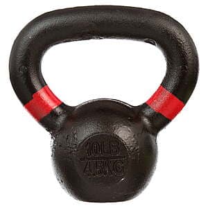 BalanceFrom Cast Iron Kettlebell: 90-lbs $67,100-lbs $83, 10-lbs $8