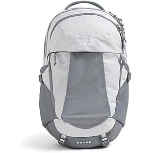 30L The North Face Women's 18" Recon Laptop Backpack (White / Metallic) $61.85 + Free S&H