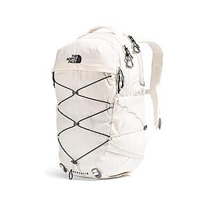 The North Face Women's Borealis 27L Backpack in a solid color with the brand logo visible on the front.