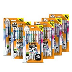 144-Count BIC Xtra Sparkle 0.7mm Mechanical Pencils w/ Erasers $19 w/ Subscribe & Save