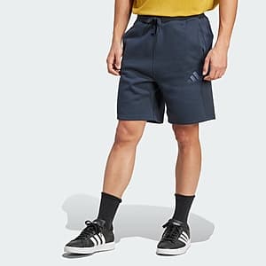 adidas Men's ALL SZN Fleece Shorts (S or L, Aurora Ink) $9.60 + Free Shipping