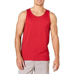 Amazon Essentials Slim-Fit Men's Tank (Various Colors) $5.45