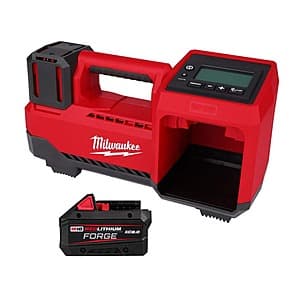 Milwaukee M18 18V Cordless Inflator w/ REDLITHIUM FORGE XC 8.0 Ah Battery $223 + Free S&H
