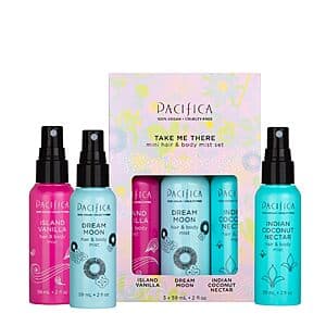 3-Pc 2-Oz Pacifica Take Me There Hair & Body Mist Gift Set (Travel Size) $4.75 w/ Subscribe & Save