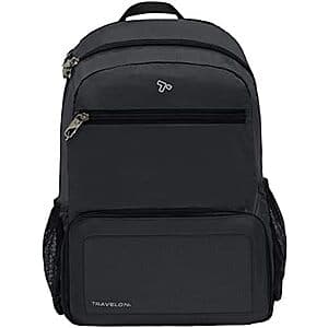 Travelon Anti-Theft Active Packable Backpack in compact form, suitable for travel with anti-theft design features.