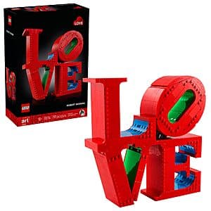 791-Pc LEGO Art Love Collectible Building Set (31214) $64 + Free S&H