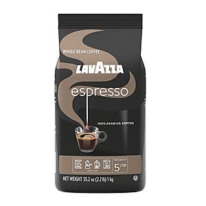 2.2-Lb Lavazza Espresso Italiano Whole Bean Coffee Blend (Medium Roast) $12.60 w/ Subscribe & Save