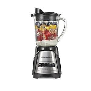 Hamilton Beach Power Elite Wave Action Blender w/ 40-Oz Glass Jar $30