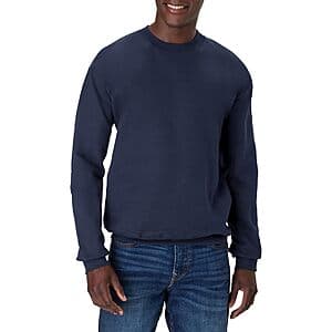 Hanes Men's Ultimate Heavyweight Fleece Crewneck Sweatshirt (Various Colors) from $8