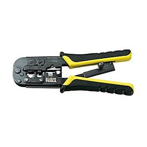 Klein Tools Ratcheting Modular Crimper/Stripper $20 + Free S&H w/ Prime
