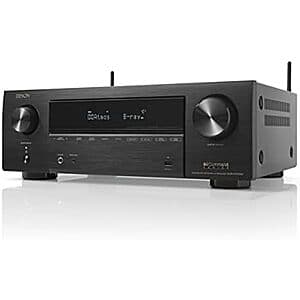 Denon AVR-X1700H 7.2-Channel 8K HDMI AV Receiver $493.50 + Free S&H