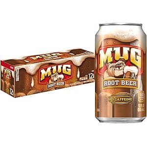 12-Pack 12-Oz Mug Root Beer 5 for $18.60 w/ Subscribe & Save