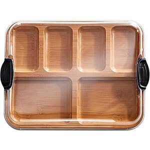 11" x 14" Farberware Build-A-Board Charcuterie Board w/ Clear Locking Lid $17 + Free S&H w/ Prime