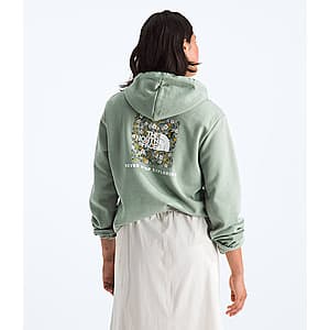 The North Face Women's Evolution Floral Box NSE Hoodie (Slate Moss Graphic) $26 + Free Shipping
