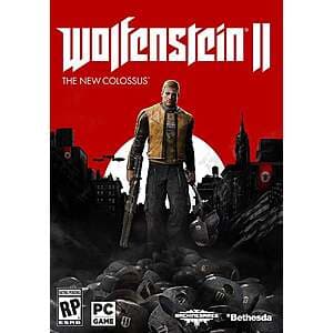 Wolfenstein II (PC Digital Download, Steam): The New Colossus or The New Order $4.40 & More