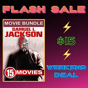 Samuel L. Jackson: 15-Film Collection (UHD/HD Digital Films) $13.50