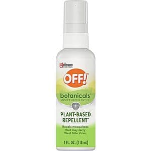 4-Oz OFF! Botanicals Insect Repellent $3.30 w/ Subscribe & Save