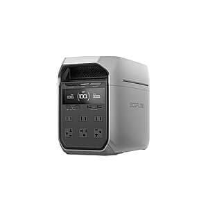 EcoFlow DELTA 3 Plus 1024Wh LiFePO4 Portable Power Station $534.65 + Free Shipping