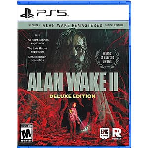 Alan Wake 2: Deluxe Edition (PS5) $30