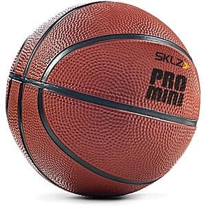 SKLZ 5" Pro Mini Hoop Rubber Basketball $3.85