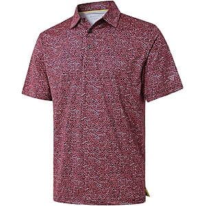 MAELREG Men's UPF 30+ Dry-Fit Performance Golf Polo Shirts (Various) from $11.45