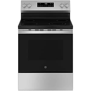 Home Depot: GE Refrigerator, Dishwasher, Electric Stove, & Over-the-Range Microwave $922 + Free Delivery & More