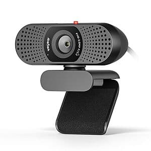 wegear C100 1080P USB-A Webcam w/ Dual Mic $12.50