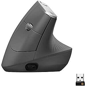 Logitech MX Vertical Advanced Ergonomic Mouse (Graphite) $70 + Free Shipping