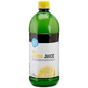 32oz Happy Belly Lemon Juice $2.10