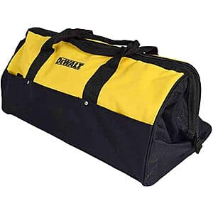24" DeWalt Heavy Duty Contractor Bag $20 + Free Shipping w/ Prime
