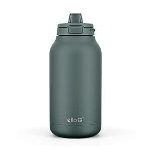 64-Oz Ello Hydra Vacuum Insulated Stainless Steel Water Jug (Olive Tree) $19.65
