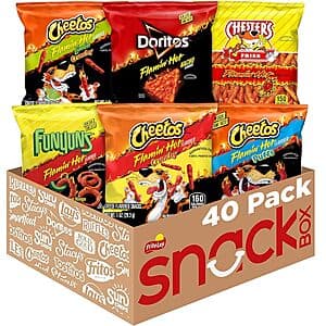40-Ct Frito Lay Flamin' Hot Mix Variety Pack $14.90 w/ S&S